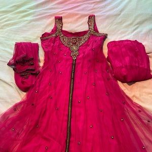 Anarkali, Indian,Pakistani suit. Shalwar kameez